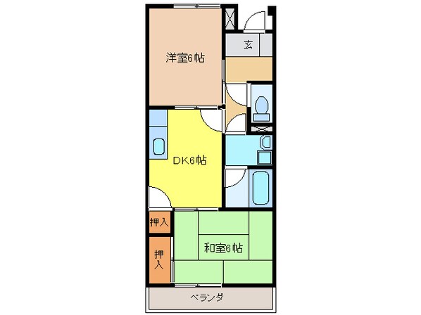 サープラスANDOの物件間取画像